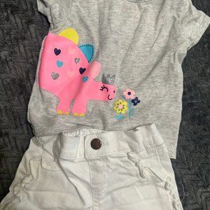Pretty Pink Dinosaur Outfit